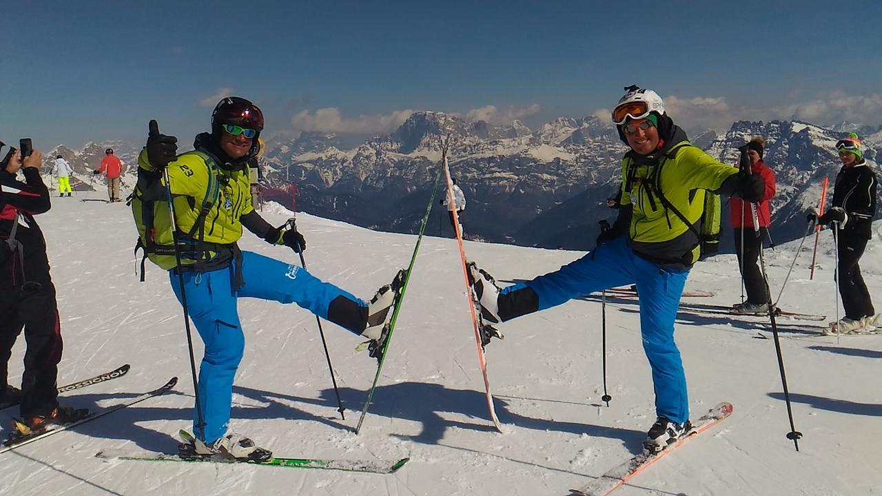 Alpen Hotel Corona Vigo di Fassa Zewnętrze zdjęcie